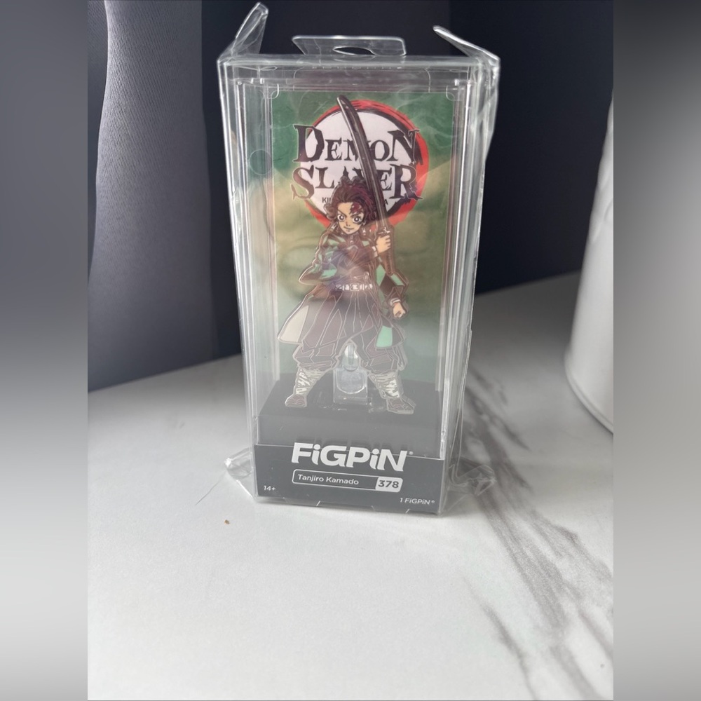 FiGPiN Demon Slayer Tanjiro Kamado #378 Collectible FigPin